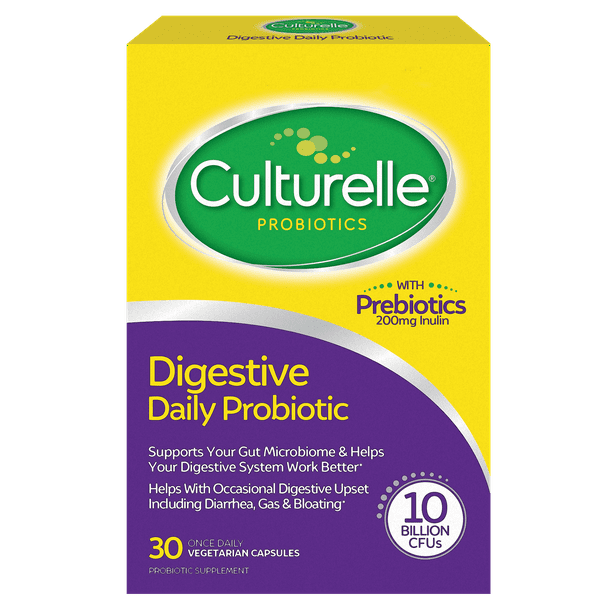 Culturelle Digestive Health Probiotic Capsules- 30 CT