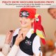 thumbnail image 4 of 1 Set de Accesorio para Disfraz de Pirata: Loro de Peluche de Cartón para Llevar al Hombro, Ideal para Cosplay, 4 of 7