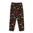 thumbnail image 5 of Daiia Red Chili Women's Sleep Pant with Pockets and Drawstring,Pajama Pants-Large, 5 of 9