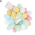 thumbnail image 2 of Easter Egg String Lamp 1 Set Create Atmosphere Crack Design Elegant Easter Egg Colorful Ambient Light String Garden Decor, 2 of 5