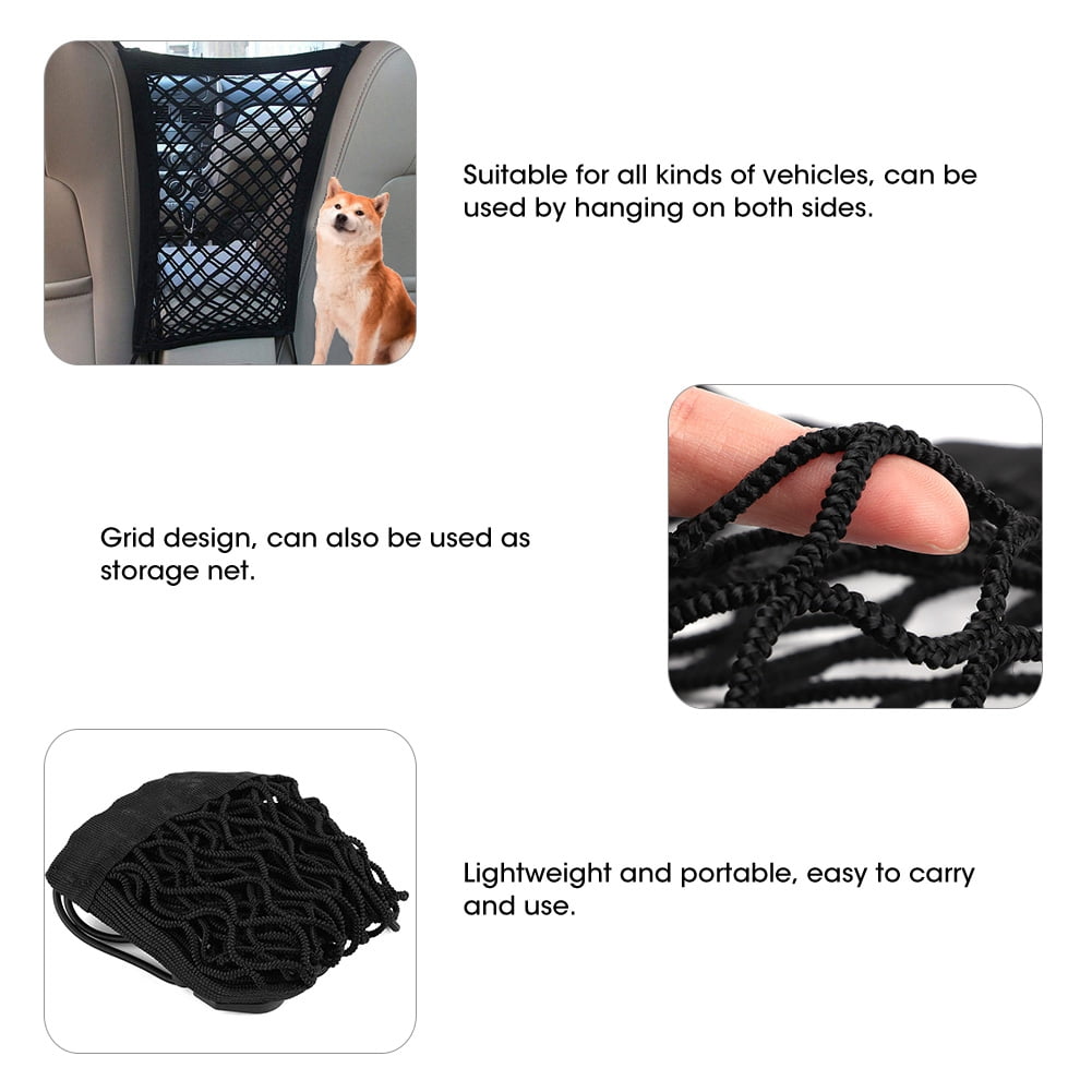 VGEBY Filet de sécurité pour voiture pour animaux de compagnie