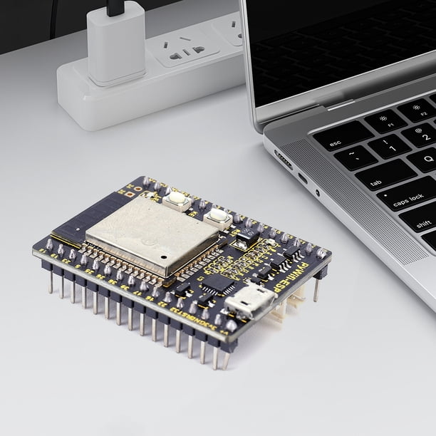 Placa De Desarrollo De Aprendizaje Micro Python Iot Wifi PYWIFI-ESP32 Micro Python IoT WiFi Placa de desarrollo de aprendizaje DC3.6V-6V Miro-USB Sywqhk Para estrenar