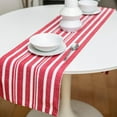 thumbnail image 4 of Fabstyles Broadway Stripe Cotton Table Runner, Washable Woven Table Runner for Dining, Kitchen, Coffee, and Patio Table, 4 of 5