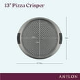 thumbnail image 2 of Anolon Advanced Nonstick Bakeware 13 Inch Round Perforated Pizza Pan, Gray, 2 of 10