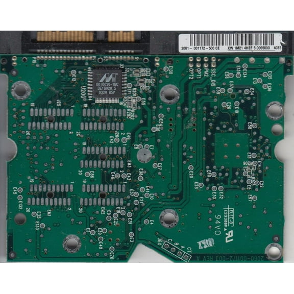 WD360GD-00FNA0, 2061-0011172-500 CE, WD SATA 3.5 PCB