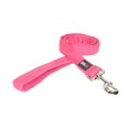 thumbnail image 2 of Dogline Comfort Microfiber Flat Leash for Dogs (W 1" L 4ft), Pink, 2 of 5