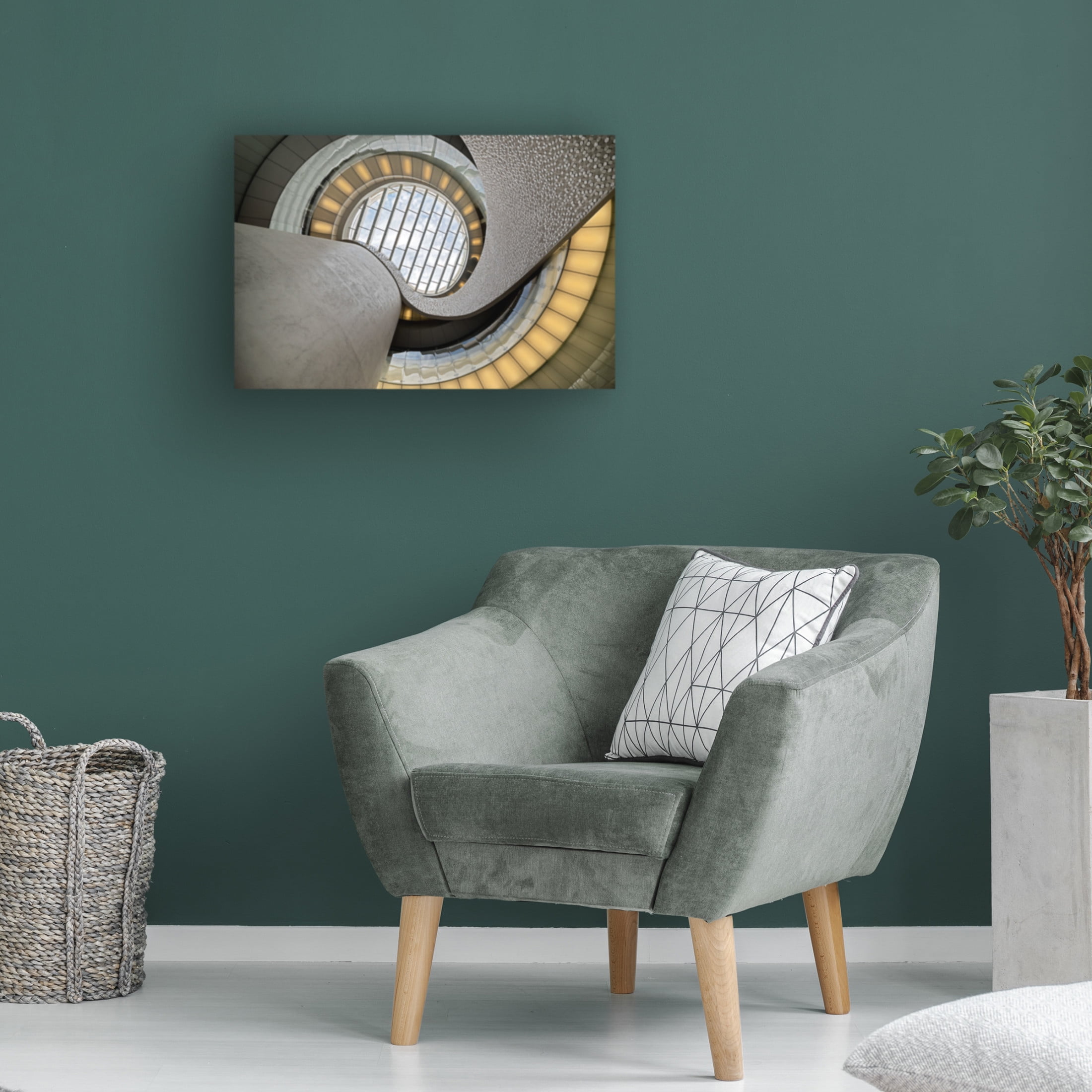 Canvas Wall Art - K|K - Carlos 'Embraced' Wall Art for Living Room, Bedroom, or Office Décor by Trademark Fine Art - 19 x 12 Inches