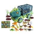 thumbnail image 3 of Transportador de camiones de juguete de dinosaurio, juguete de simulación, coche de dinosaurio extraíble para niñas, , regalos para Estilo E Salvador Camiones de dinosaurios, 3 of 10