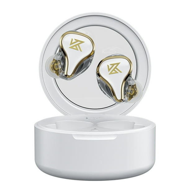 KZ SK10 True Écouteurs Stéréo Sans Fil Intra-Auriculaires 1ba + 1dd BT Écouteurs Stéréo Confortables pour les Appels de Jeux Musicaux Compatibles avec iOS Android