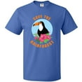 thumbnail image 3 of Inktastic Save the Rainforest Toucan Illustration T-Shirt, 3 of 5