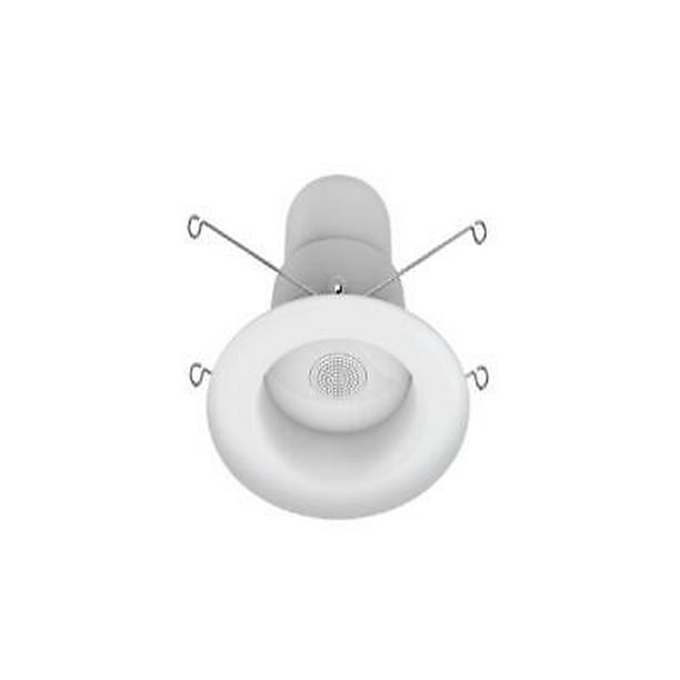 GE 93097006 LED Recessed Downlight + Speaker, White