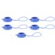 thumbnail image 1 of uds tapón de jarra de agua TPR tapas de agua de repuesto reutilizables para botellas de agua de 55mm 5 galones 3 galones con anillo 70x60mm, 1 of 14