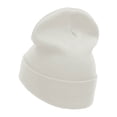 thumbnail image 2 of Argentina Embellishment Embroidered 12 Inch Long Knitted Beanie - White OSFM, 2 of 5