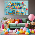 thumbnail image 5 of Colorful Design Balloon Decoration Children Celebration Banner for Birthday Party Kids Event Decoration, 5 of 9