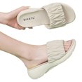 thumbnail image 1 of Suela Gruesa Sandalias Plataforma Con Cuña Zapatos Antideslizantes para Mujer Exteriores, 1 of 9