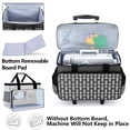 thumbnail image 2 of Funda para máquina de coser Yarwo - Carrito desmontable, color negro, 2 of 7