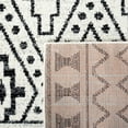 thumbnail image 6 of SAFAVIEH Tulum Brooks Geometric Area Rug, 8' x 10', Ivory/Black, 6 of 8