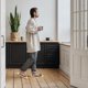 thumbnail image 3 of 1 par de hombres japoneses de madera tradicional kimono geta sandals sandalias sandalias (41), 3 of 5