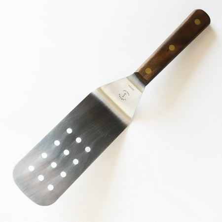 

3 x 8 Perforated Turner with Walnut Handle