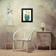 thumbnail image 4 of Green, Jacob 12x14 Black Modern Framed Museum Art Print Titled - Daffodil Bunch I, 4 of 5