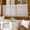 Romantic Printed Curtain Under $5 a2, variant on SSZMDLB Spring Summer Kitchen Curtains, Printed Rod Pocket Short Curtain Panels, Bright Colorful Cafe Curtains for Window Decoration, Translucent Polyester Curtains for Coffee Shop