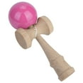 thumbnail image 3 of Juguete de malabarismo magistral con toque tradicional japonés Kendama rosa rojo, 3 of 8
