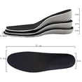 thumbnail image 2 of Cojín de plantilla para aumento de altura Unisex, elevación de altura, zapato de corte ajustable, inserto de talón, almohadilla de pie más alta Inevent JJ22756-01, 2 of 6