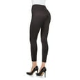 thumbnail image 4 of SlimMe Morrison High-Waisted Snakeskin Leggings - Womens - Female (Large/X-Large, Black), 4 of 4
