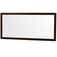 thumbnail image 6 of Wyndham Collection Sheffield 79" Mirror Wood Double Bathroom Vanity in Espresso, 6 of 6