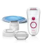 Braun Epilator Silk-epil 5 5-280 Wet Dry Power with Bikini Trimmer