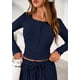 thumbnail image 5 of Conjunto Coordinado PRETTYGARDEN 2 Piezas Azul Marino XL para Lounge, 5 of 8