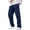 Navy-E6, variant on Men's Stretch Military Pants Water-Resistant Elastic Waist Cargo Pants Hiking Work Ripstop Relaxed Fit Pants with Multi Pockets Big and Tall Cargo Trousers,Brown L