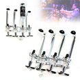 thumbnail image 2 of Fichiouy 4 Bottle Wine Liquor Dispenser Wall Mount Stand Rack for Beer Alcohol Beverage Bar 25ml, 2 of 9