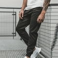 thumbnail image 5 of UTTOASFAY Mens Pants Men's Long Casual Sport Pants Fit Trousers Running Joggers Sweatpants Black 18(XXXXXL), 5 of 5