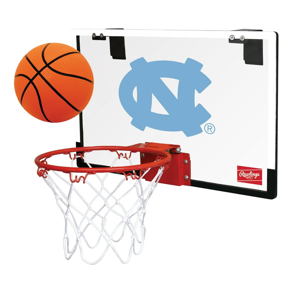 Rawlings NCAA Game On Basketball Hoop Set, University of North Carolina