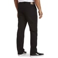 thumbnail image 2 of Black Athletic-Fit Stretch Jeans Black 64 x 30, 2 of 4