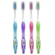 Adult Toothbrushes Assorted Color, Vivid OraBrush SmartKleen - (Pack of 12)