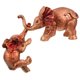 thumbnail image 5 of GAXIRE 2Ud Adorno De Elefante En Resina Resistente Para De Hogar Y Oficina, 5 of 7