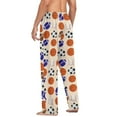 thumbnail image 7 of joogoo Men's Pajama Pants Basketballs Baseball Football Soft Long Sleep Lounge Pjs Bottoms M, 7 of 7
