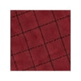 thumbnail image 3 of CTM Adult Grid Pattern Soft Winter Scarf with Fringe, 3 of 4