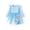 Blue, variant on Frozen Girl Dresses Elsa Graphic Blue Ruffle Long Sleeves Dress Character Gifts Kids 8-9Y