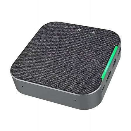 Smart Docking Station Conference Speakerphone Video Conference Omnidirectional Microphone Hub for PC Laptop Computer
