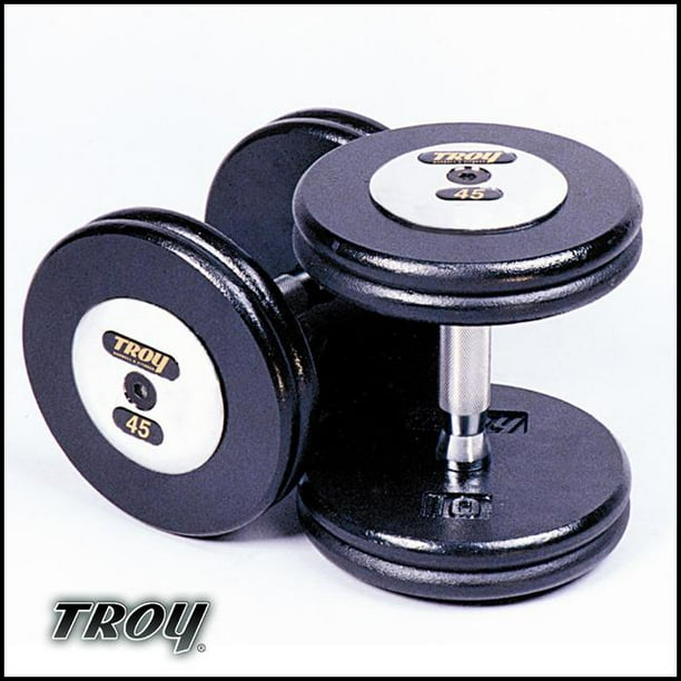Troy Barbell PFDC015C ProStyle Premium Dumbbells With Contoured