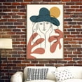 thumbnail image 2 of IDEA4WALL Framed Canvas Art Abstract Illustration Picture Prints for Modern Home Wall Decoration, 2 of 4