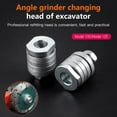 thumbnail image 3 of 1 x Angle Grinder to Grooving Machine Adapter Aluminum Alloy M10/M14, 3 of 8