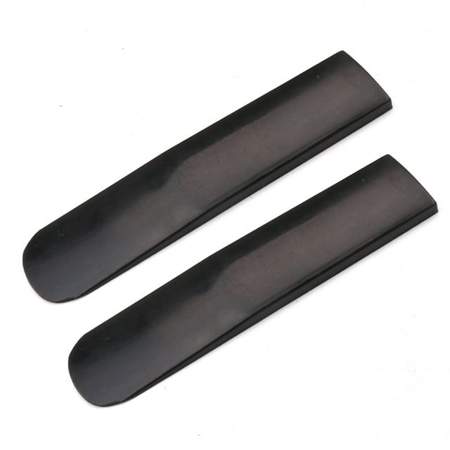 Yeacher 2pcs Resin Sax Reeds Strength 2.5 for Alto Saxophone Black