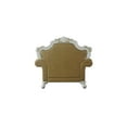 thumbnail image 4 of Bowery Hill Traditional Chair with Pillow in Antique Pearl and Butterscotch PU, 4 of 5