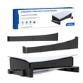 thumbnail image 4 of Inteprter Paquete de 2 controladores ópticos digitales, soporte de almacenamiento para consola de juegos, soporte Horizontal de mesa, soportes de Videojuegos y accesorios Negro, 4 of 6