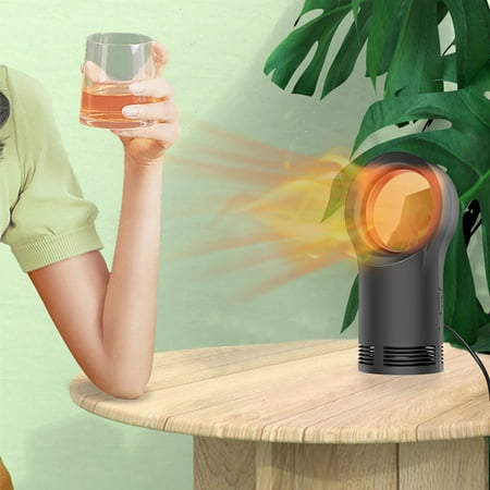 

2024 Upgraded Version Electric Space Heater 2000W Energy Efficient Space Heaters for indoor Use Two-Speed Portable Heater Fan for Office with Adjustable Overheating Protection
