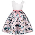 thumbnail image 6 of Kogui Girls Birthday Dress Flower Girl's Dress Princess Puffy Tulle Dresses Bridesmaid Wedding Birthday Party Pageant Prom Gown for Kids Size 9-10 (Pink,9-10 Years), 6 of 9